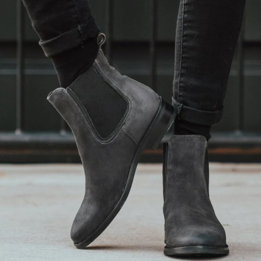 Thursday Boot Company- Women's Chelsea Boots Dutchess in Shadow Gray Size 9.5